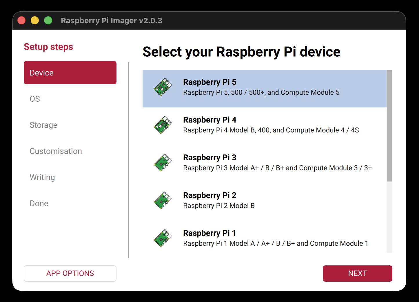 Raspberry Pi Imager